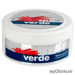 Irisk Professional / Гель антицеллюлитный Термогель для тела «SPA Verde» Цитрус и Красный перец