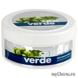 Irisk Professional / Массажный крем для тела «SPA Verde» Зеленый кофе