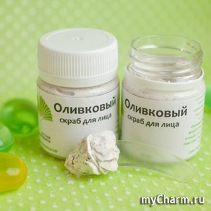 "Живица" / Оливковый скраб для лица