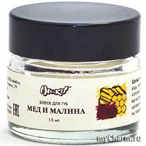 "Ми&Ко" / Блеск-бальзам для губ Мед и малина