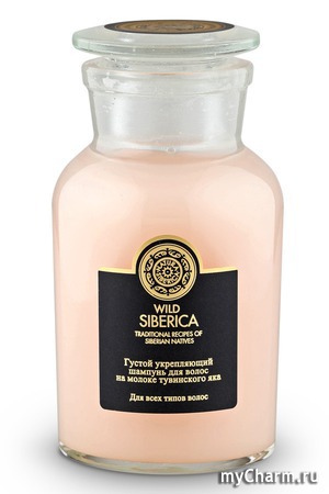 Natura Siberica / Wild Siberica Густой укрепляющий шампунь для волос на молоке тувинского яка