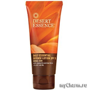 Desert Essence /  Daily Essential Defense Lotion SPF 15