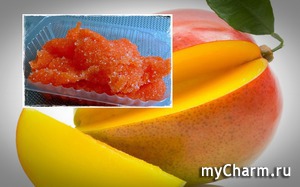 OLIcosmetics / сахарный пудинг для тела "Манго-манго"