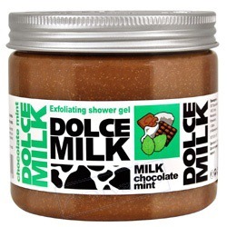 DOLCE MILK / -   exfoliant gel shower Milk, Chocolate, Mint