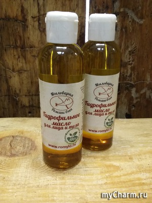 "Мыловарня Романовых" / Гидрофильное масло для лица и тела