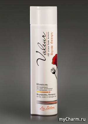 Liv Delano /  Valeur Regenerating shampoo for dry, weak and damaged hair