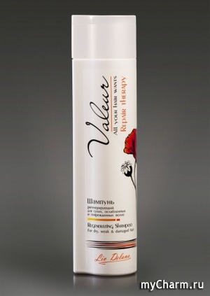 Liv Delano /  Valeur Regenerating shampoo for dry, weak and damaged hair