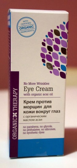 Organic Therapy / крем против морщин для кожи вокруг глаз с маслом асаи