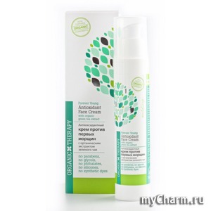 Organic Therapy / крем против первых морщин с экстрактом зеленого чая