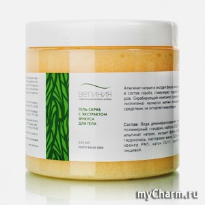 "Велиния" / Гель-скраб с экстрактом фукуса