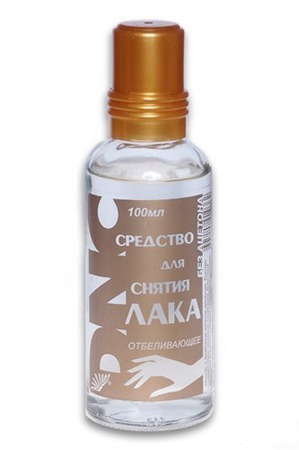 DNC / Средство для снятия лака Отбеливающее GOLD