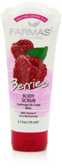 Farmasi /    Berries Body Scrub with vitamin E extra moisturizing