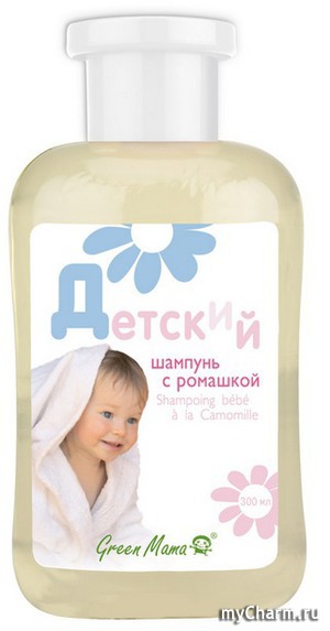 Green Mama / Детский шампунь с ромашкой