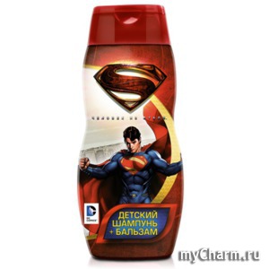 Man of Steel / Детский шампунь + бальзам человек из стали