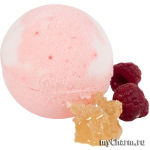 "Ми&Ко" / Бурлящий шарик для ванн Мед и малина