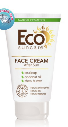 Eco Suncare / Крем для лица после загара Серия средства для и после загара