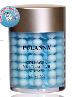 PULANNA / Мультиактивный крем с коллагеном Серия на основе Коллагена