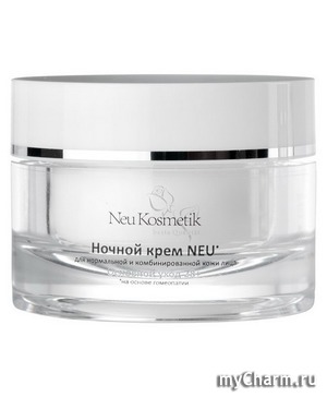 Ночное гомеопатическое восстановление кожи от Neu Kosmetik