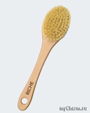 Riche / массажная щетка из кактуса и бука