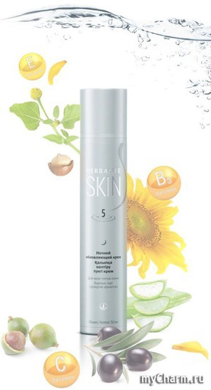 Herbalife SKIN / Ночной обновляющий крем