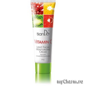 TianDe / Легкий увлажняющий крем «Vitamin C»