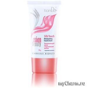 TianDe / Крем для лица Увлажняющий крем с протеинами шелка