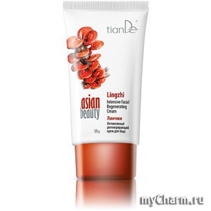 TianDe / Интенсивный регенерирующий крем для лица «Линчжи» Asian Beauty