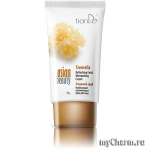 TianDe / Освежающий увлажняющий крем для лица «Ледяной гриб» Asian Beauty