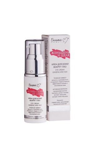 "Белита-М" / Крем вокруг глаз Eye cream ginseng and silk