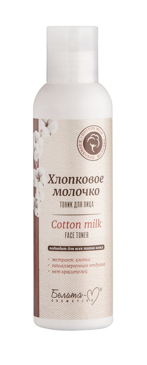 "-" /    Cotton milk face toner