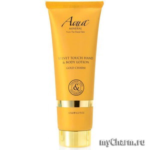 Aqua mineral /      Velvet touch hand body lotion "Gold charm"