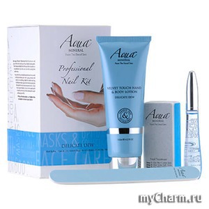 Aqua mineral / Набор для ухода за ногтями Delicate dew nail kit