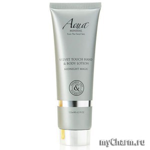 Aqua mineral /      Velvet touch hand body lotion "Midnight magic"