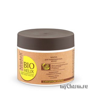 Markell / Маска для волос Bio Helix with snail mucin