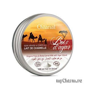Oleanat /      Organic Face and Body Camel Milk with Agar Wood