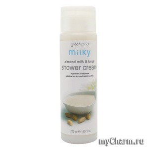 greenland /    Shower cream almond milk&lotus