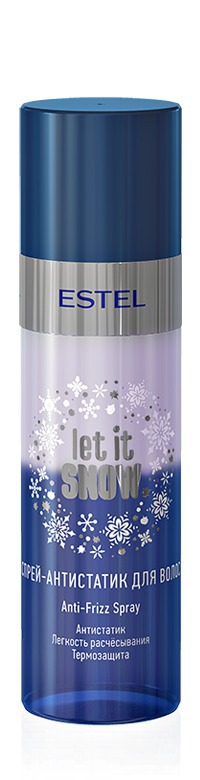 ESTEL / -   Anti-Frizz Spray  Let it snow