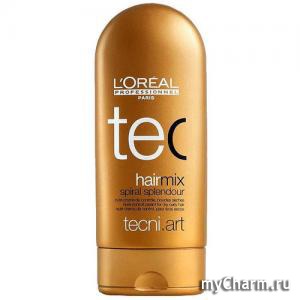 L'OREAL / Питательный крем для сухих вьющихся волос Hair Mix Spiral Splander