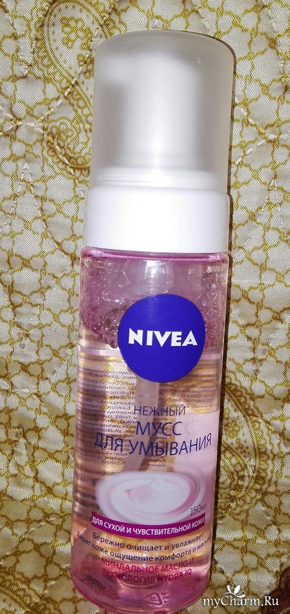 Nivea мусс для умывания для сухой кожи thumbnail