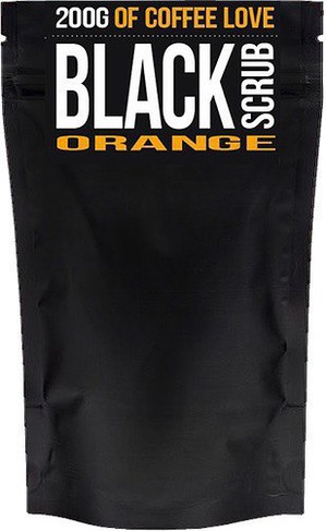 Black scrub /  orange