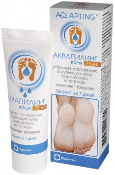 "Фармтек" / Крем для ног Крем Аквапилинг