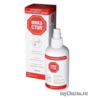 "Фармтек" / Дезодорант-антиперспирант для ног Микостоп