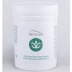 "Велиния" / Альгинатная крио-маска с ментолом и спирулиной