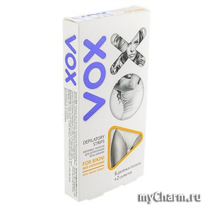 VOX /   Depilatory strips for bikini and underarms