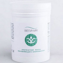 "Велиния" / Альгинатная маска обновляющая с хлорофиллом