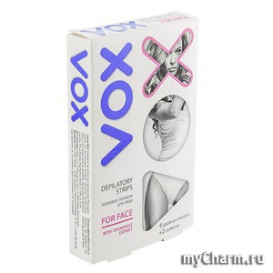 VOX /   Depilatory strips for face
