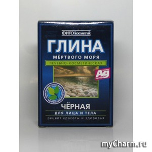 "Fitокосметик" / Глина мертвого моря лечебно-косметическая черная