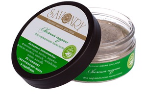 Savonry / Овсяный пудинг пилинг маска