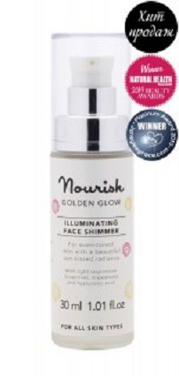 Nourish /    Golden Glow Illuminating Face Shimmer
