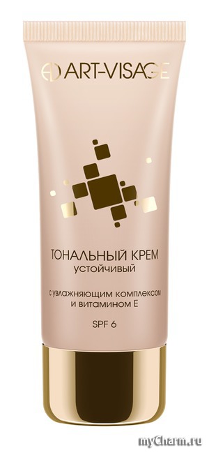 ART-VISAGE / Тональный крем устойчивый с увлажняющим комплексом и витамином Е